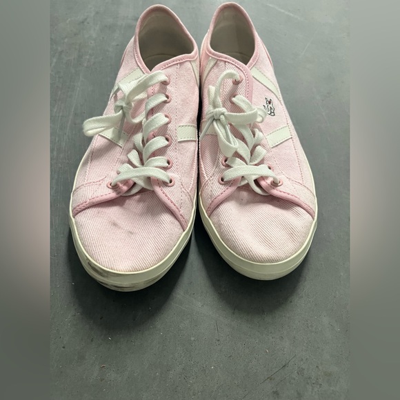 Size 8 Lacoste tennis shoes - Picture 9 of 14